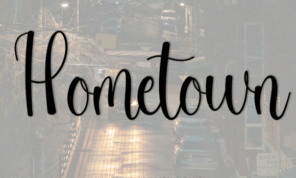Hometown Font - Featured Image