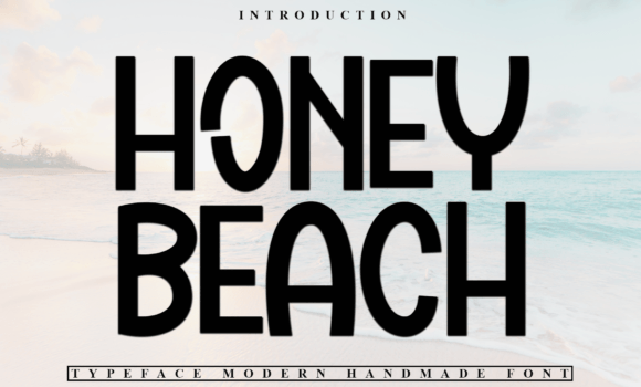 Honey Beach Font Fonts Free Download Honey Beach Font - Featured Image