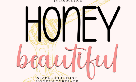 Honey Beautiful Font Fonts Free Download Honey Beautiful Font - Featured Image
