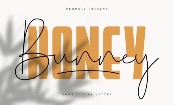 Honey Bunney Font Fonts Free Download Honey Bunney Font - Featured Image