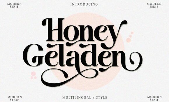 Honey Geladen Font Fonts Free Download Honey Geladen Font - Featured Image