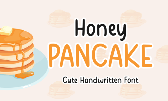 Honey Pancake Font - Featured Image