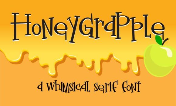 Honeygrapple Font Fonts Free Download Honeygrapple Font - Featured Image