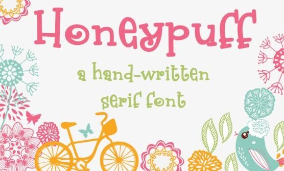 Honeypuff Font - Featured Image