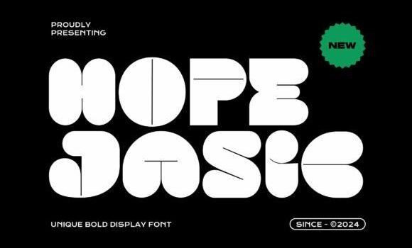 Hope Jasic Font - Featured Image