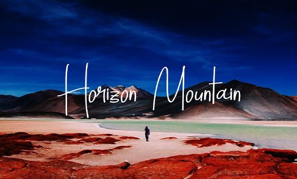 Horizon Mountain Font - Featured Image