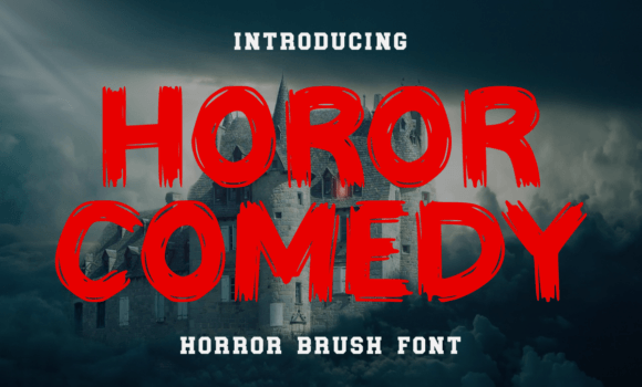Horror Comedy Font - Featured Image