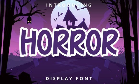 Horror Font - Featured Image
