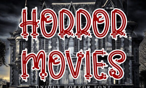 Horror Movies Font - Featured Image