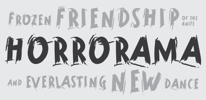 Horrorama Font - Featured Image