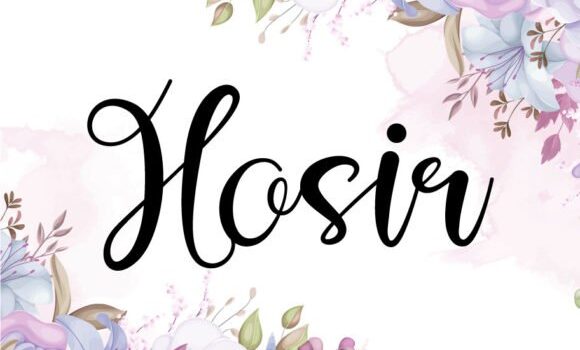 Hosir Font - Featured Image