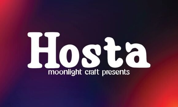 Hosta Font Fonts Free Download Hosta Font - Featured Image