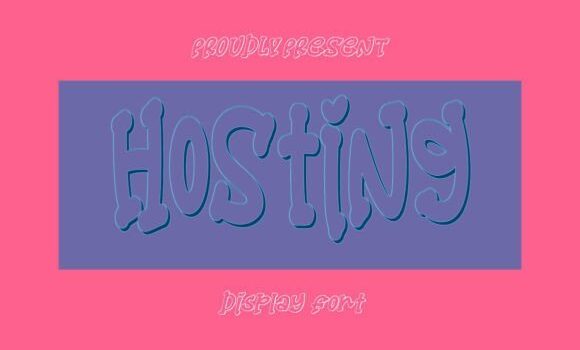 Hosting Font Fonts Free Download Hosting Font - Featured Image