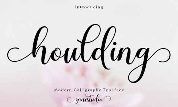 Houlding Font - Featured Image
