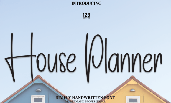 House Planner Font - Featured Image