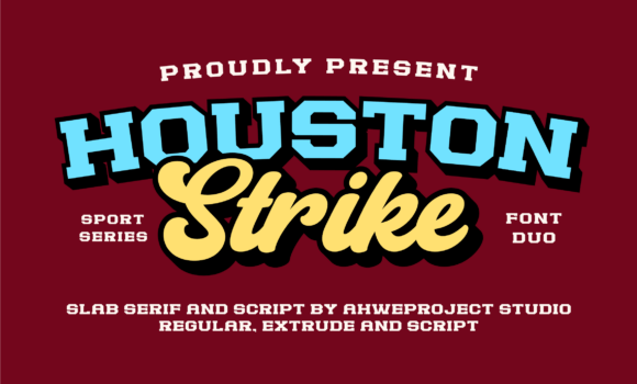 Houston Strike Font - Featured Image