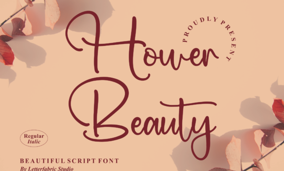 Hower Beauty Font - Featured Image