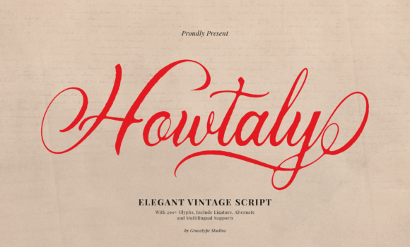 Howtaly Font - Featured Image