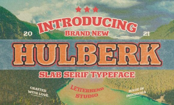 Hulberk Font - Featured Image
