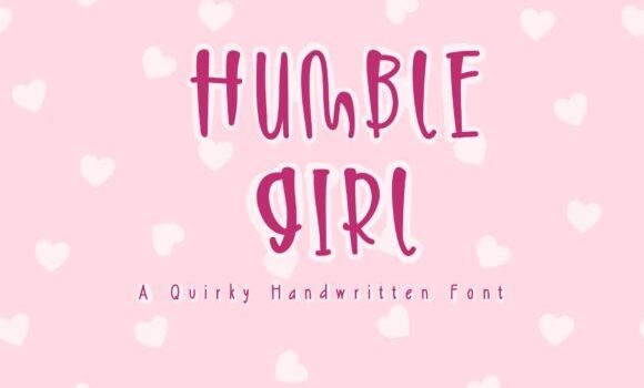 Humble Girl Font - Featured Image