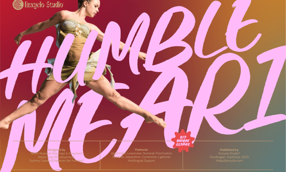 Humble Meari Font - Featured Image