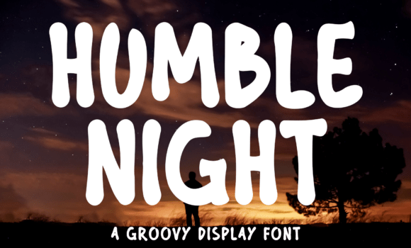 Humble Night Font - Featured Image