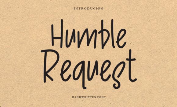 Humble Rquest Font - Featured Image