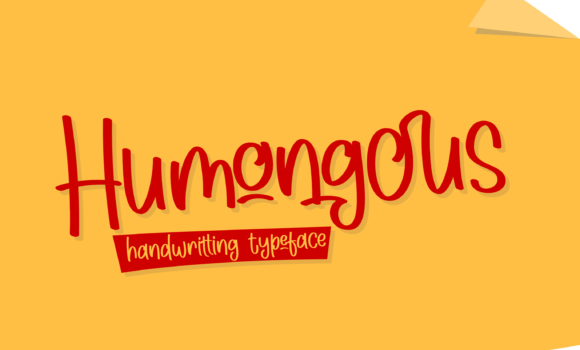 Humongous Font - Featured Image