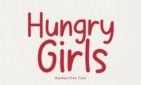 Hungry Girls Font - Featured Image