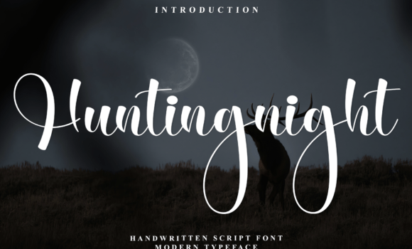 Huntingnight Font Fonts Free Download Huntingnight Font - Featured Image