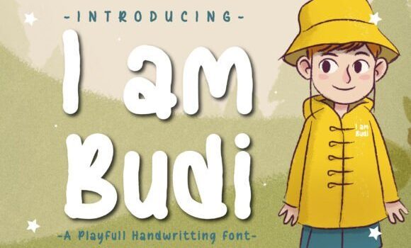 I Am Budi Font - Featured Image