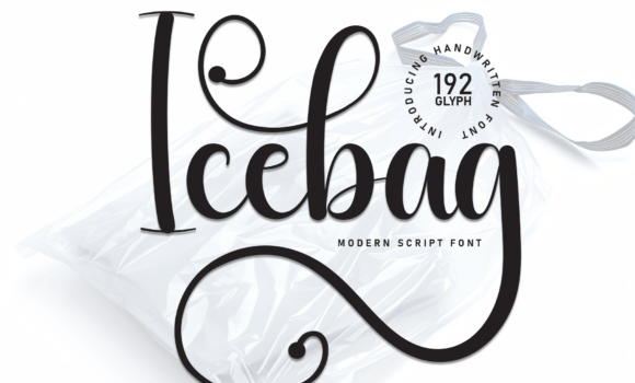 Icebag Font Fonts Free Download Icebag Font - Featured Image