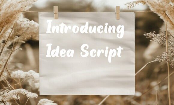 Idea Script Font - Featured Image