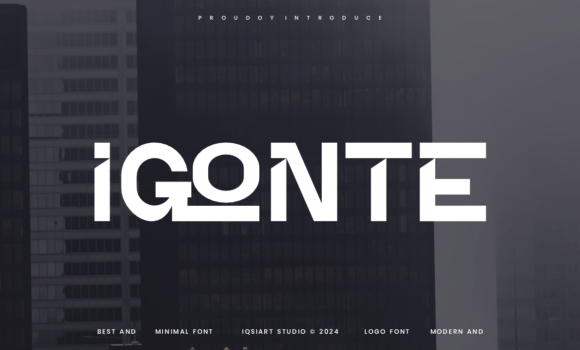 Igonte Font Fonts Free Download Igonte Font - Featured Image