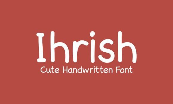 Ihrish Font - Featured Image