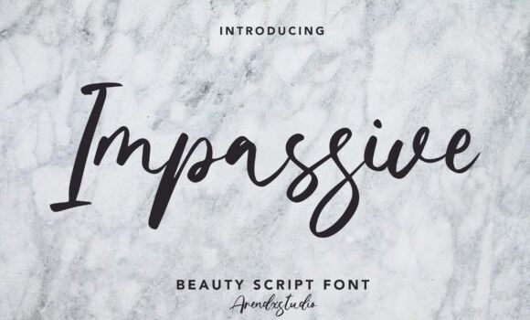 Impassive Font - Featured Image