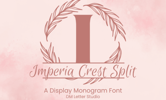 Imperia Crest Split Monogram Font Fonts Free Download Imperia Crest Split Monogram Font - Featured Image