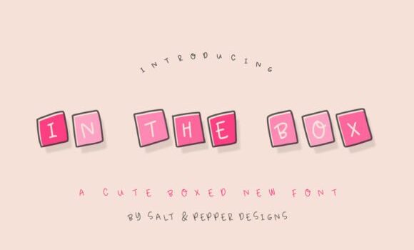 In the Box Font Fonts Free Download In the Box Font - Featured Image