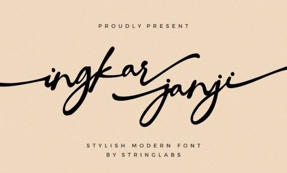 Ingkar Janji Font Fonts Free Download Ingkar Janji Font - Featured Image