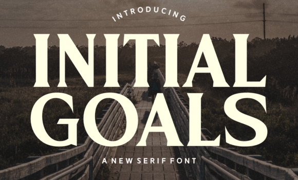 Initial Goals Font - Featured Image