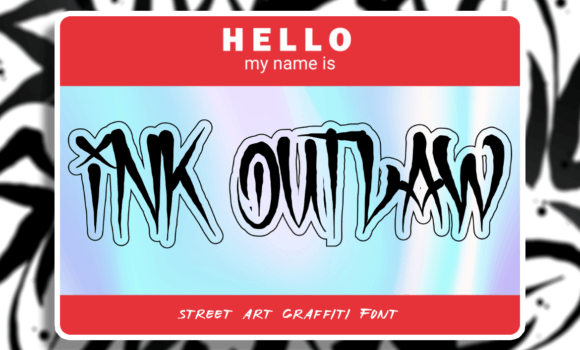 Ink Outlaw Font - Featured Image