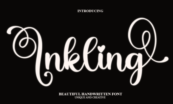 Inkling Font - Featured Image