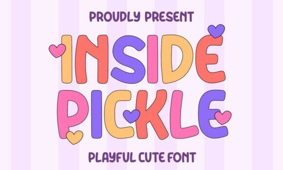 Inside Pickle Font - Featured Image