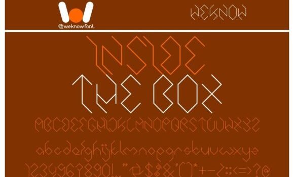 Inside the Box Font - Featured Image