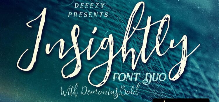 Insightly Font Duo Font - Featured Image