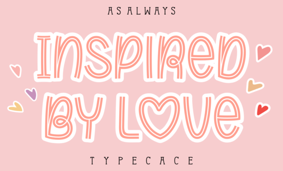 Inspired by Love Font Fonts Free Download Inspired by Love Font - Featured Image
