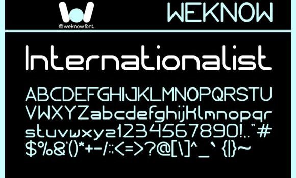 Internationalist Font Fonts Free Download Internationalist Font - Featured Image