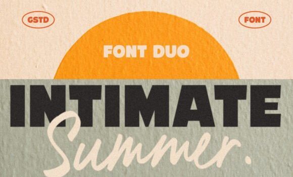 Intimate Summer Font - Featured Image