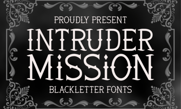 Intruder Mission Font - Featured Image