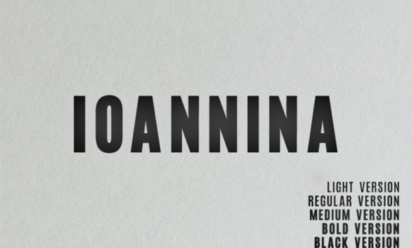 Ioannina Family Font - Featured Image